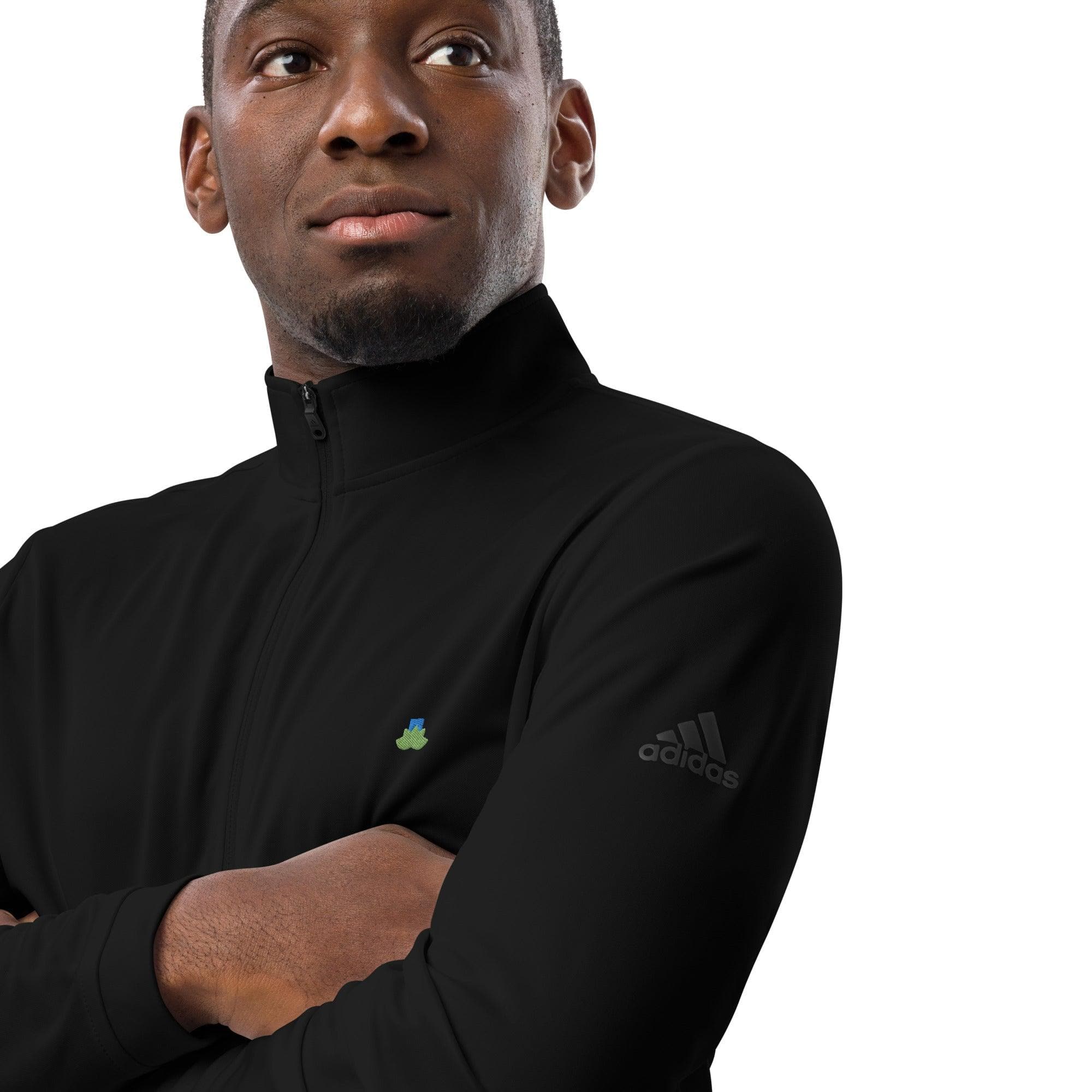 Adidas Logo x Bare Logo Quarter zip - Bare Organic Sportswear