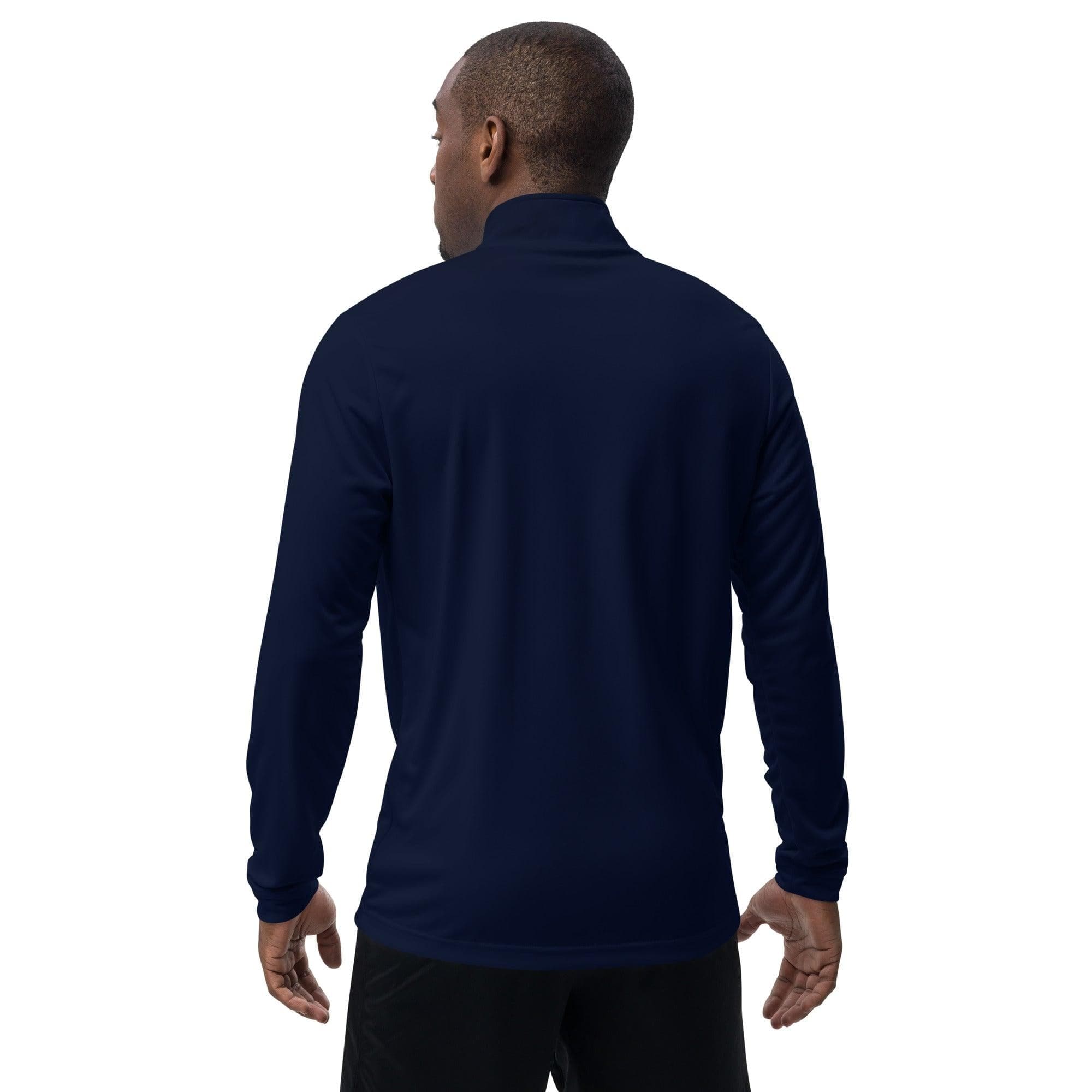 Adidas Logo x Bare Logo Quarter zip - Bare Organic Sportswear