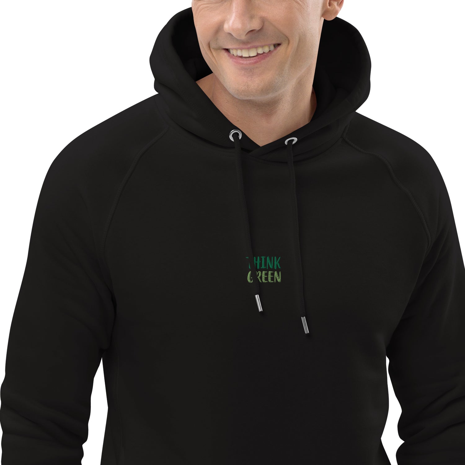 Organic "think green" hoodie