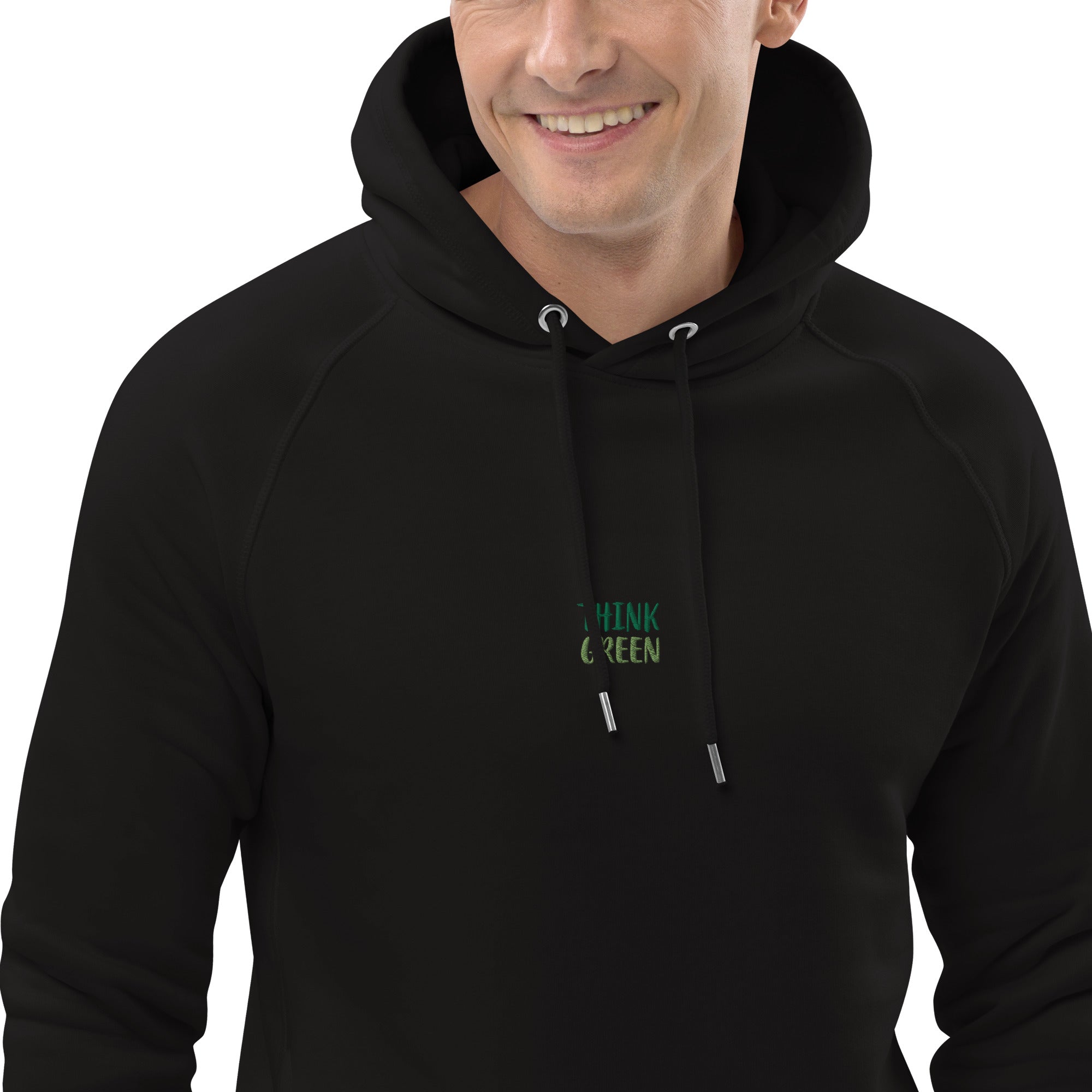 Organic "think green" hoodie