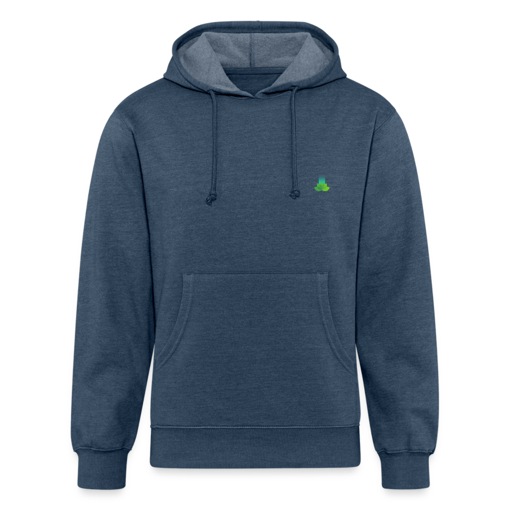 Orginal Organic Hoodie - heather navy