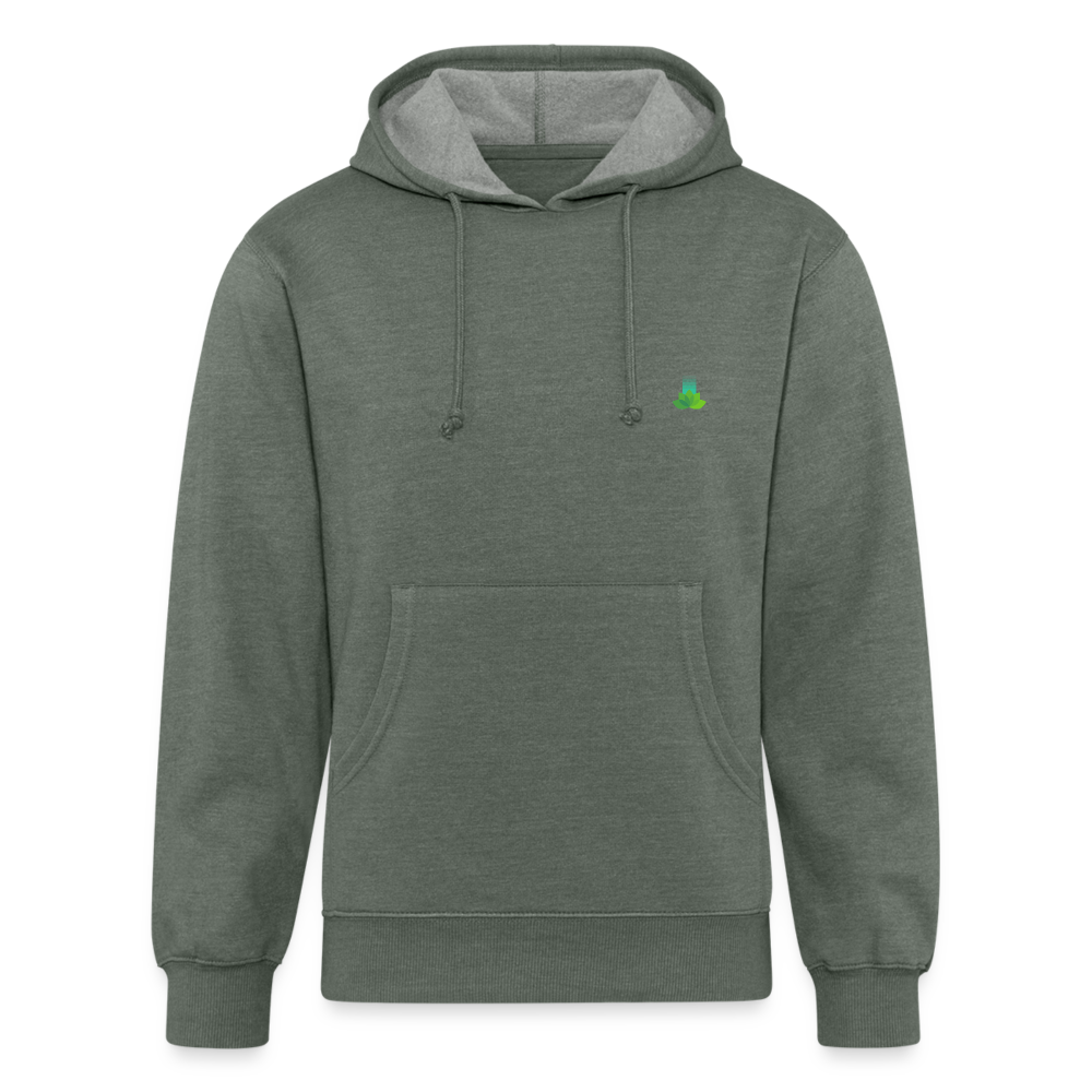 Orginal Organic Hoodie - heather military green