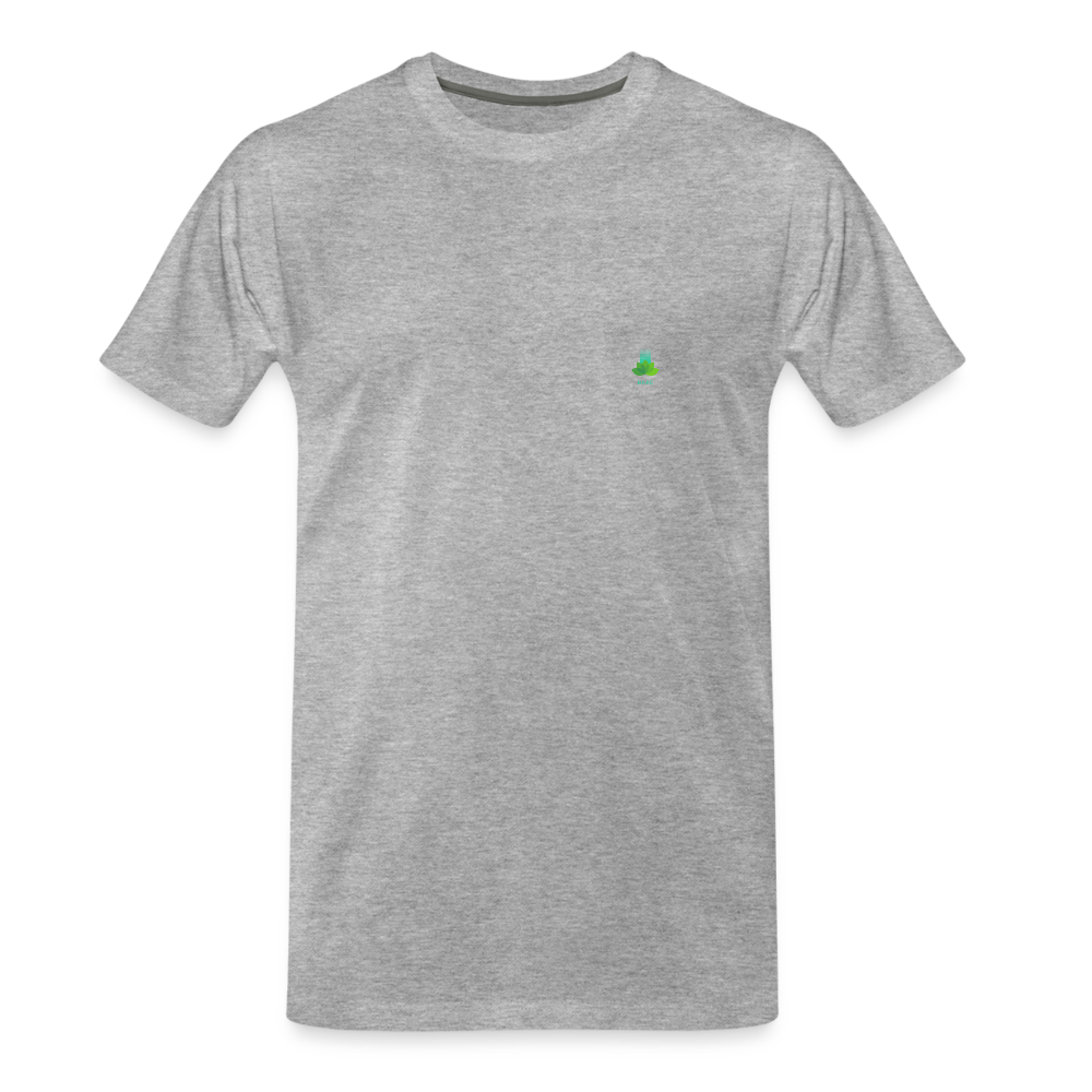 Men’s active Organic T-Shirt - heather gray