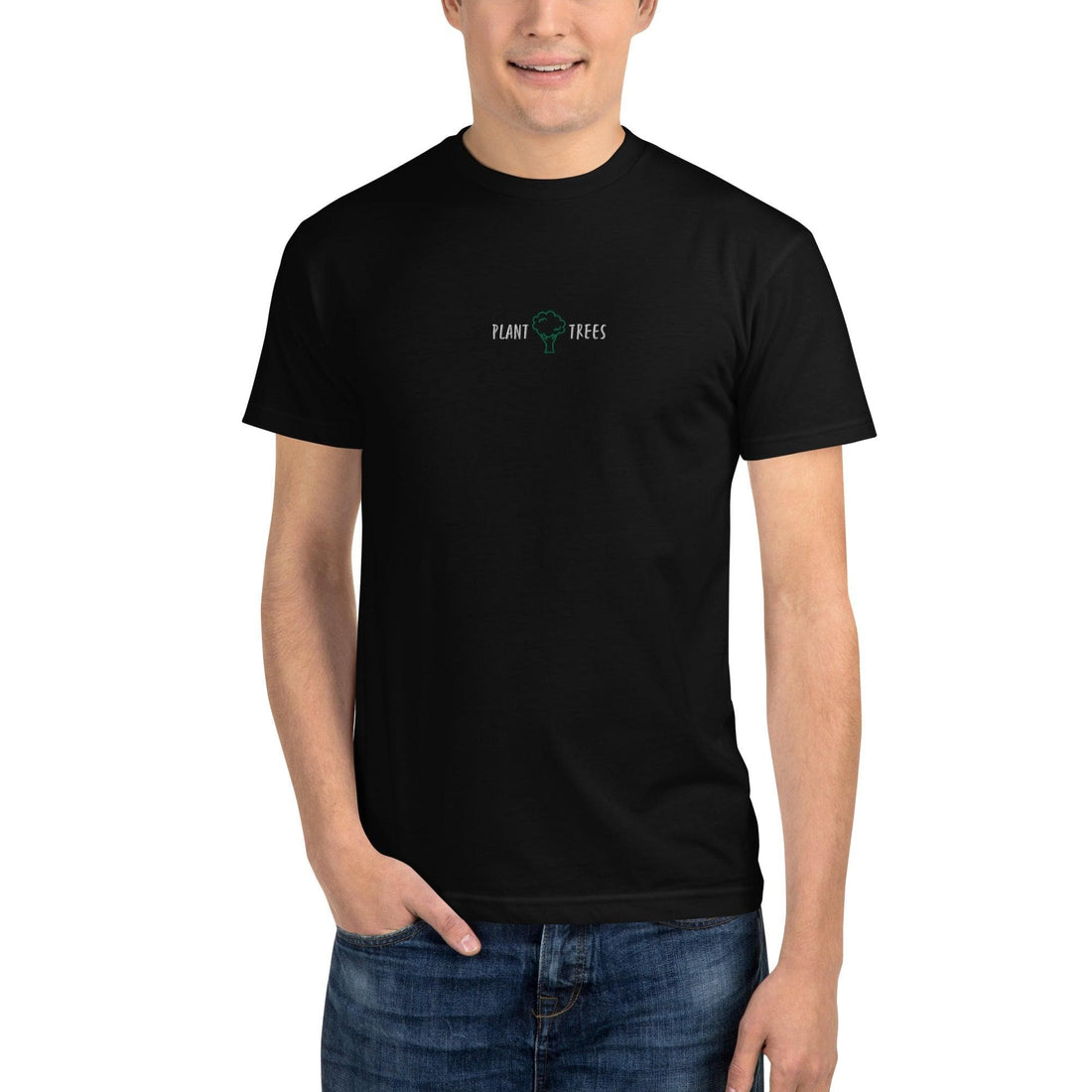 Sustainable &quot;plant trees&quot; T-Shirt - Bare Organic Sportswear