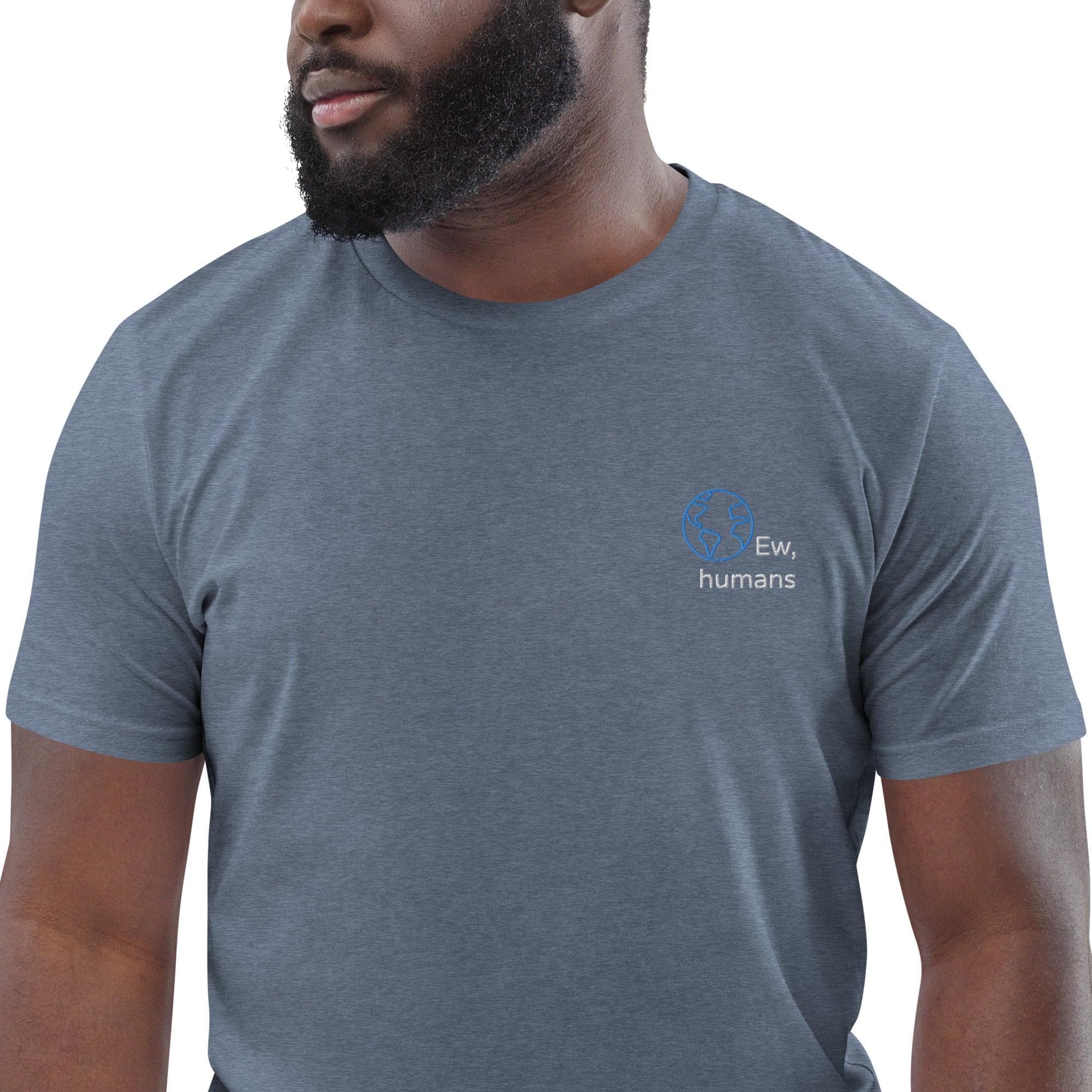 Ew, humans organic t-shirt - Bare Organic Sportswear