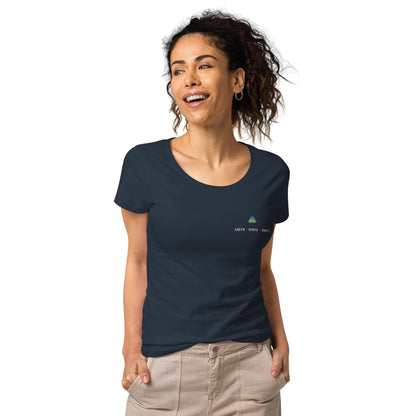 Green vibes only organic t-shirt - Bare Organic Sportswear