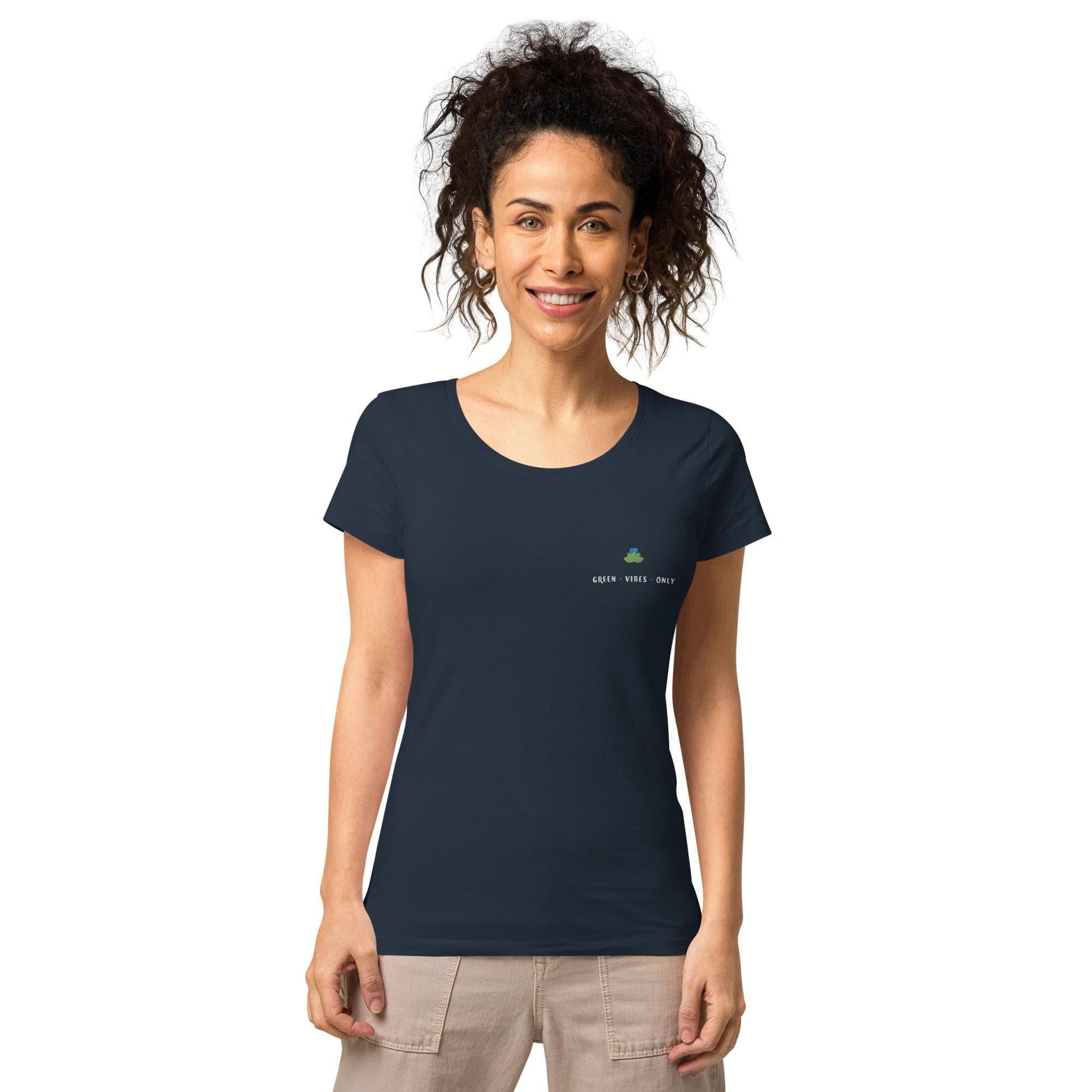 Green vibes only organic t-shirt - Bare Organic Sportswear