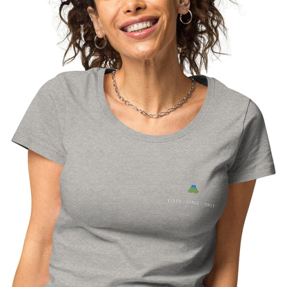 Green vibes only organic t-shirt - Bare Organic Sportswear