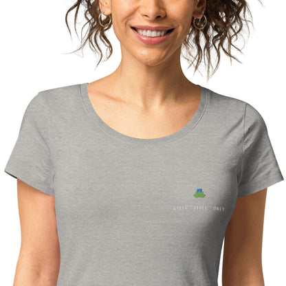 Green vibes only organic t-shirt - Bare Organic Sportswear