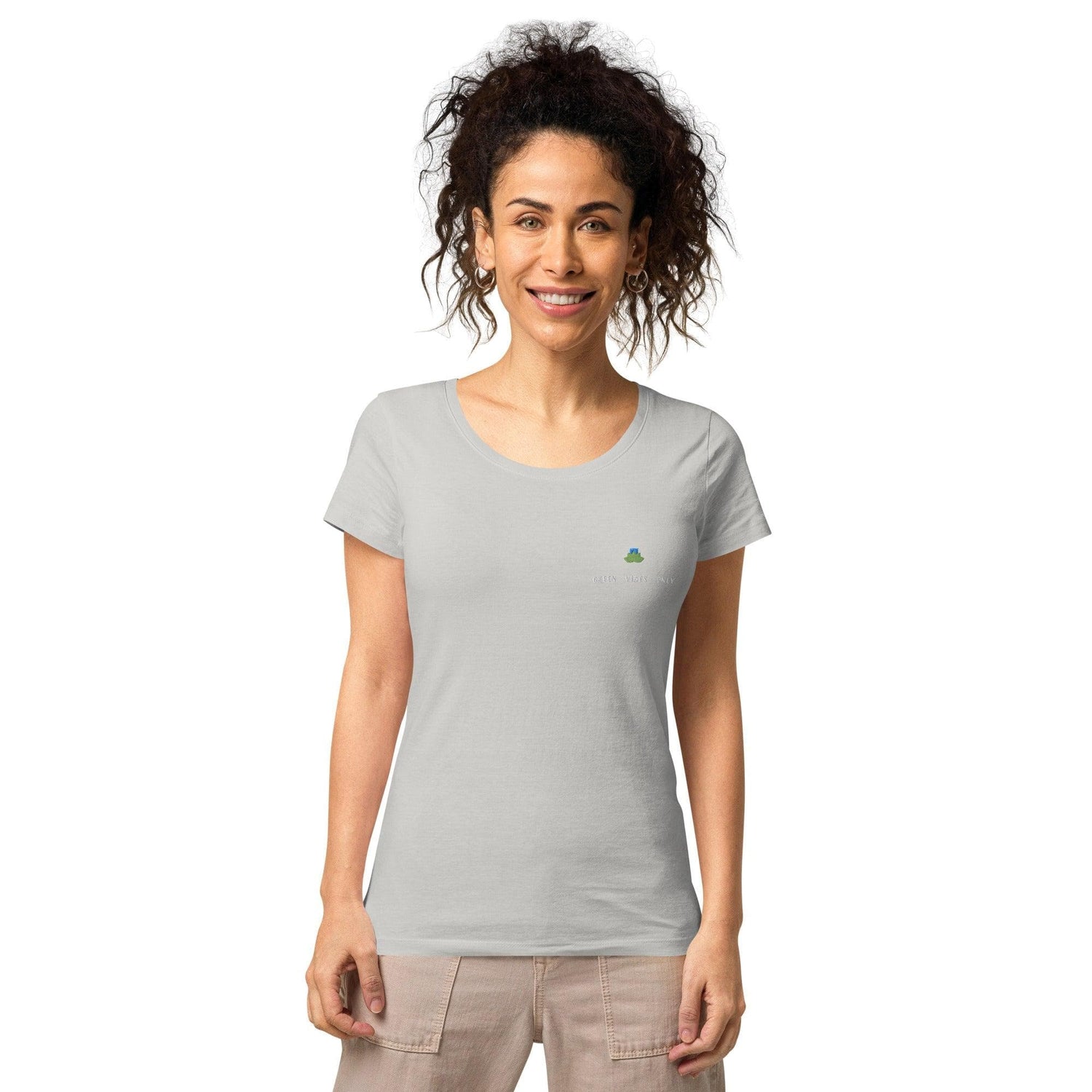 Green vibes only organic t-shirt - Bare Organic Sportswear