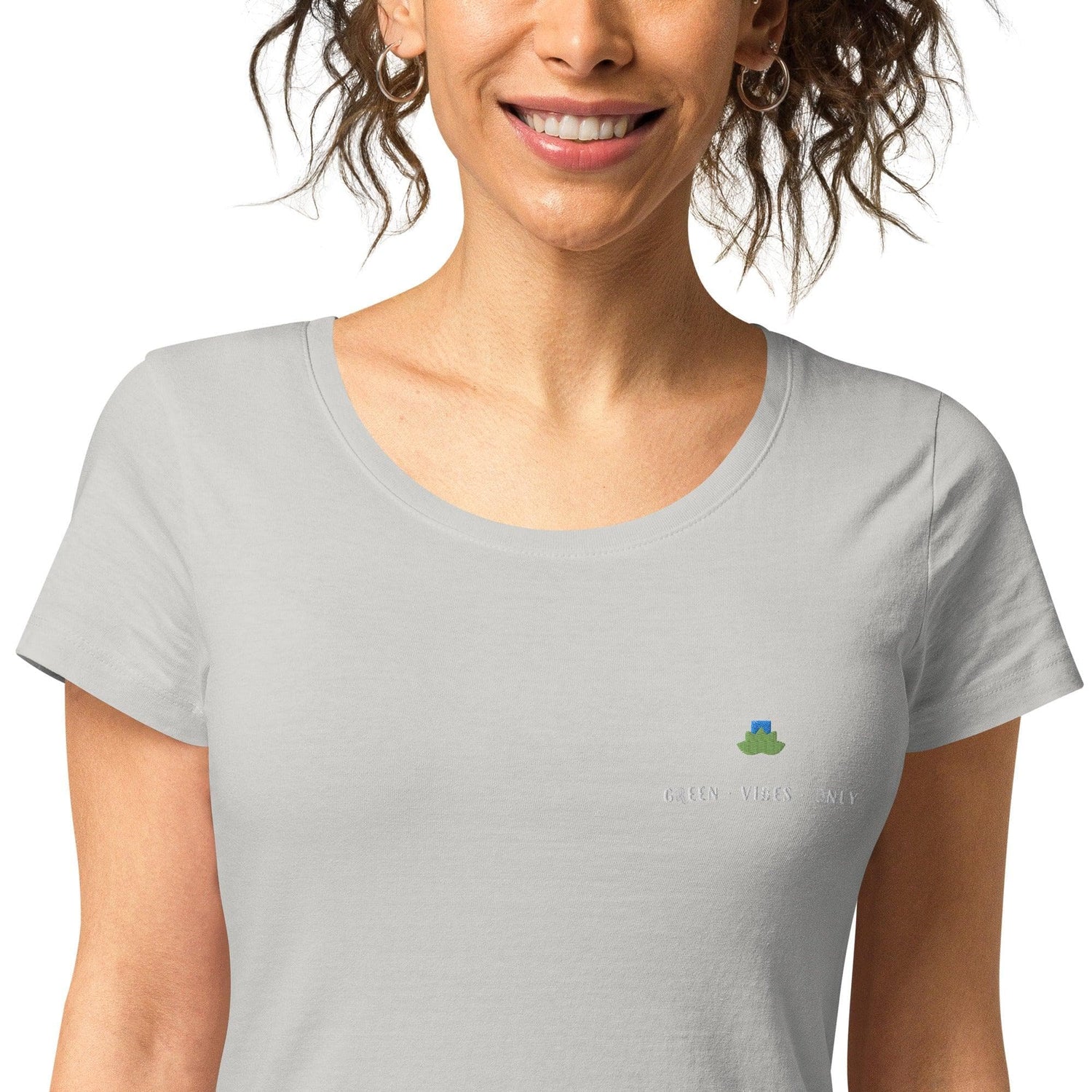 Green vibes only organic t-shirt - Bare Organic Sportswear