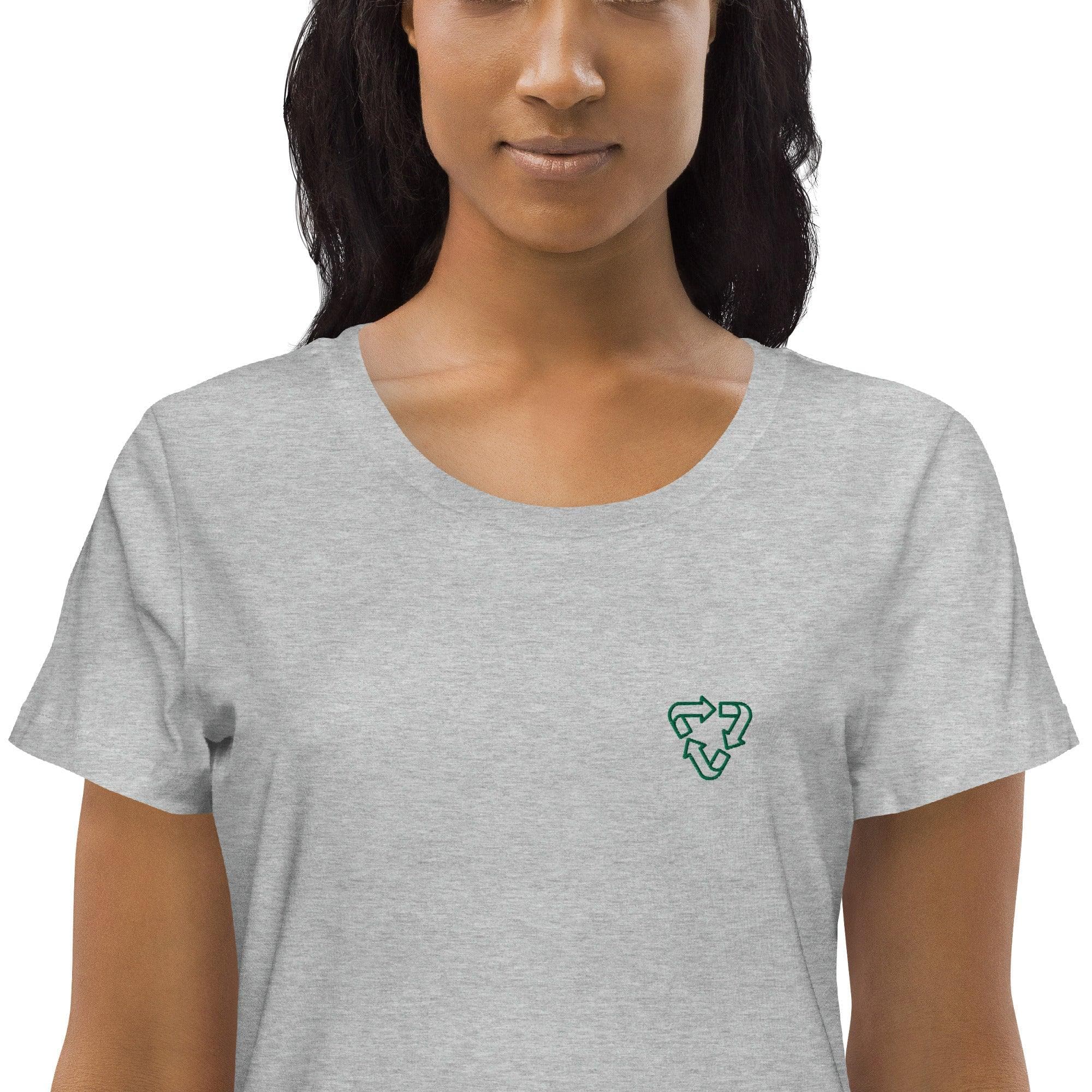 Recycled fitted organic tee - Bare Organic Sportswear