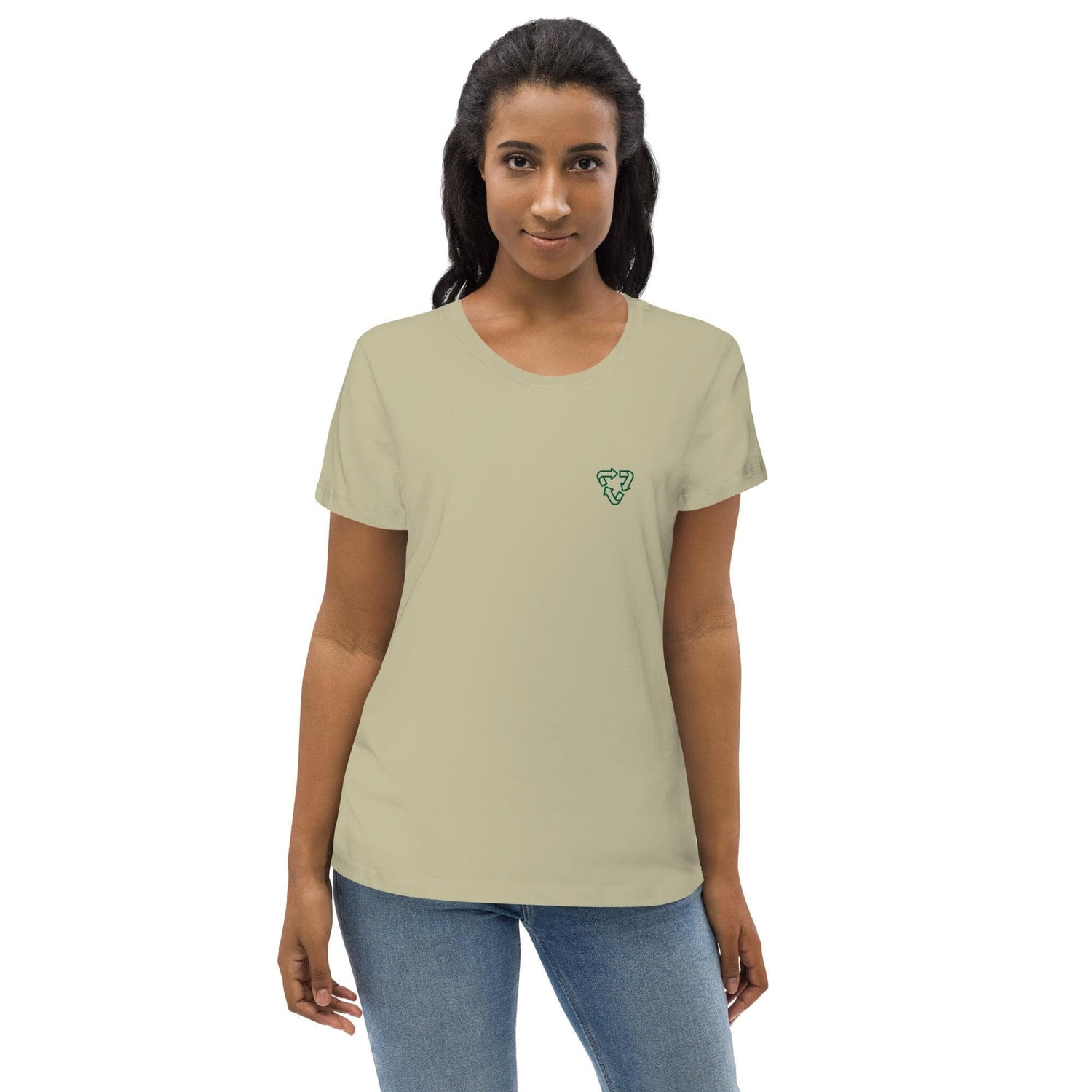 Recycled fitted organic tee - Bare Organic Sportswear