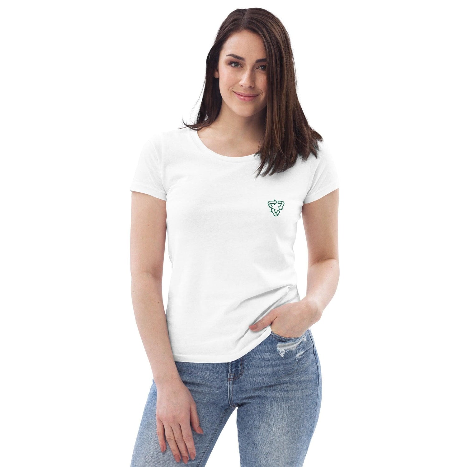 Recycled fitted organic tee - Bare Organic Sportswear